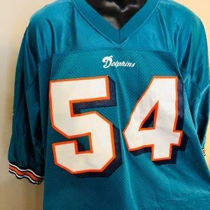 STARTER JERSEY ZACH THOMAS 54 MIAMI DOLPHINS REAL